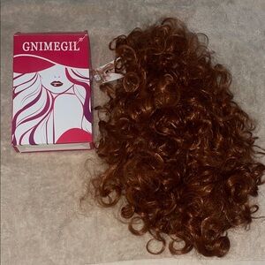Halloween Beautiful red long curly wig- perfect for cosplay or costume- Disney.